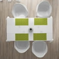 thumbnail image 3 of Ambesonne Anime Place Mats Set of 4, Rabbits Carrots on Green, Standard Size, Apple Green and Yellow, 3 of 4
