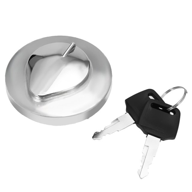 Tapa de la puerta del tanque de combustible, cubierta de la puerta de llenado de combustible con llaves de repuesto para Honda Shadow Rebel MAGNA VTX VT600 750 1100 1300
