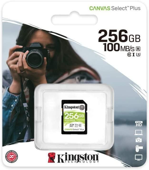 Carte mémoire microSDHC 256 Go Select Plus 100 Mo/s lecture A1 classe 10 UHS-I sans adaptateur (SDS2/256GBCR)