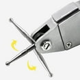 thumbnail image 3 of 0-0.8mm Dial Gauge Test Indicator Dial Test Comparator with Dovetail Rails, 3 of 8
