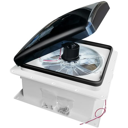 

Ventilation 12V Rv Roof Fan Vent 14 3 Speed Reversible White