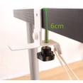 thumbnail image 5 of Repose-pieds Hamac, Ajusteur de Pieds pour Bureau, Support de Casque Inclus Réglable Portable Parfait pour Soulager Vos Pieds, 5 of 5