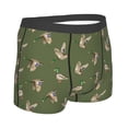 thumbnail image 3 of Daiia Birds Wild Ducks Men's Underwear Boxer Briefs, Cotton Stretch Moisture-Wicking Underwear-X-Large, 3 of 9
