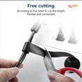 thumbnail image 4 of 3 Meters*6PCS Free-Cut Cord Cable Ties 12mm Wide Cables Organizer Wire Winder Clip Earphone Holder Mouse Cords Management  Wires Holder, 4 of 12
