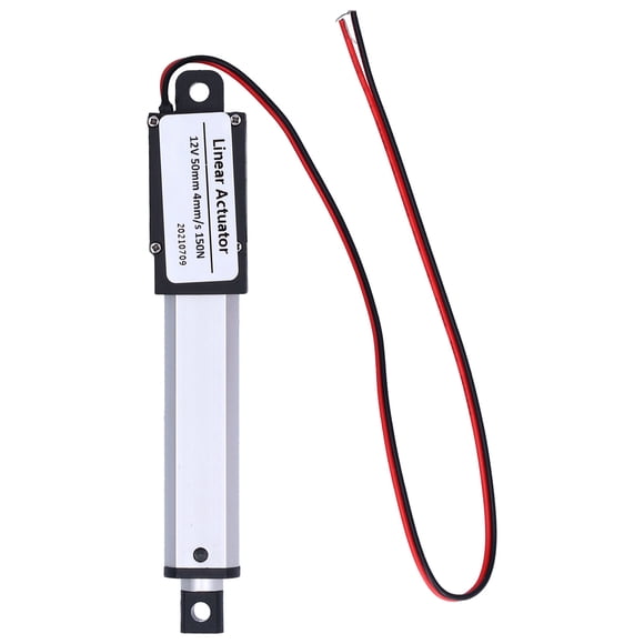 Wchiuoe Mini Linear Actuator,Linear Actuator 50mm Stroke DC 12V Low Noise Internal Limit Switch Mini Linear Motion Actuator for Automotive Industrial,Electric Linear Actuator