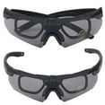 thumbnail image 4 of Gafas De Impacto, Gafas Profesionales Para Exteriores No Reflectantes Con Lentes Intercambiables Para Mujeres Y Hombres Para Entrenar, 4 of 7