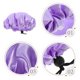 thumbnail image 3 of 2 gorros de ducha para el cabello, gorros de baño, gorros de ducha elásticos reutilizables para mujer., 3 of 7