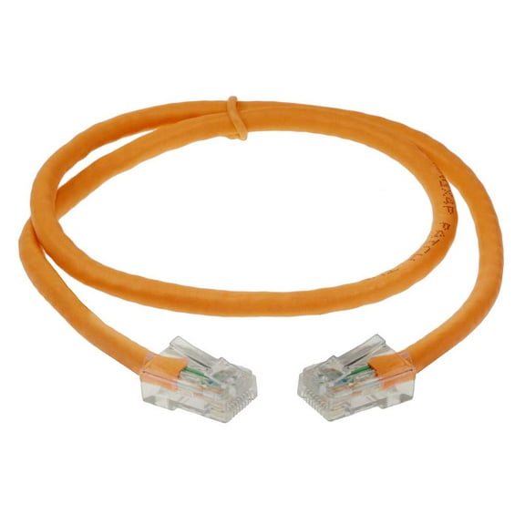 SF Cable Cat6 UTP Non-Booted Ethernet Cable, 50 feet - Orange