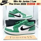 Nike Air Jordan 1 Low Pine Green 2020 553558-301 Men's Size