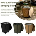 thumbnail image 2 of ZHOSXRC Collapsible Trash Can Camping,20L Outdoor Trash Can,Foldable Recycle Bin with Lid,Car Garbage Can,Reusable Outdoor Trash Garden Yard Trash Bag Leaf Bag Children Toy Bin, 2 of 7