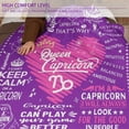 thumbnail image 4 of Capricorn Gifts for Women - Capricorn Zodiac Gifts - Capricorn Birthday Gifts - Astrology Gifts for Women - Zodiac Gifts - Constellation Horoscope Sign Gifts - Capricorn Gifts Blanket 60"x50", 4 of 6