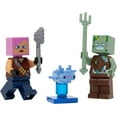 thumbnail image 1 of LEGO Minecraft: Adventurer avec Drowned et Axolotl, Ensemble Combo - 6+, 1 of 5