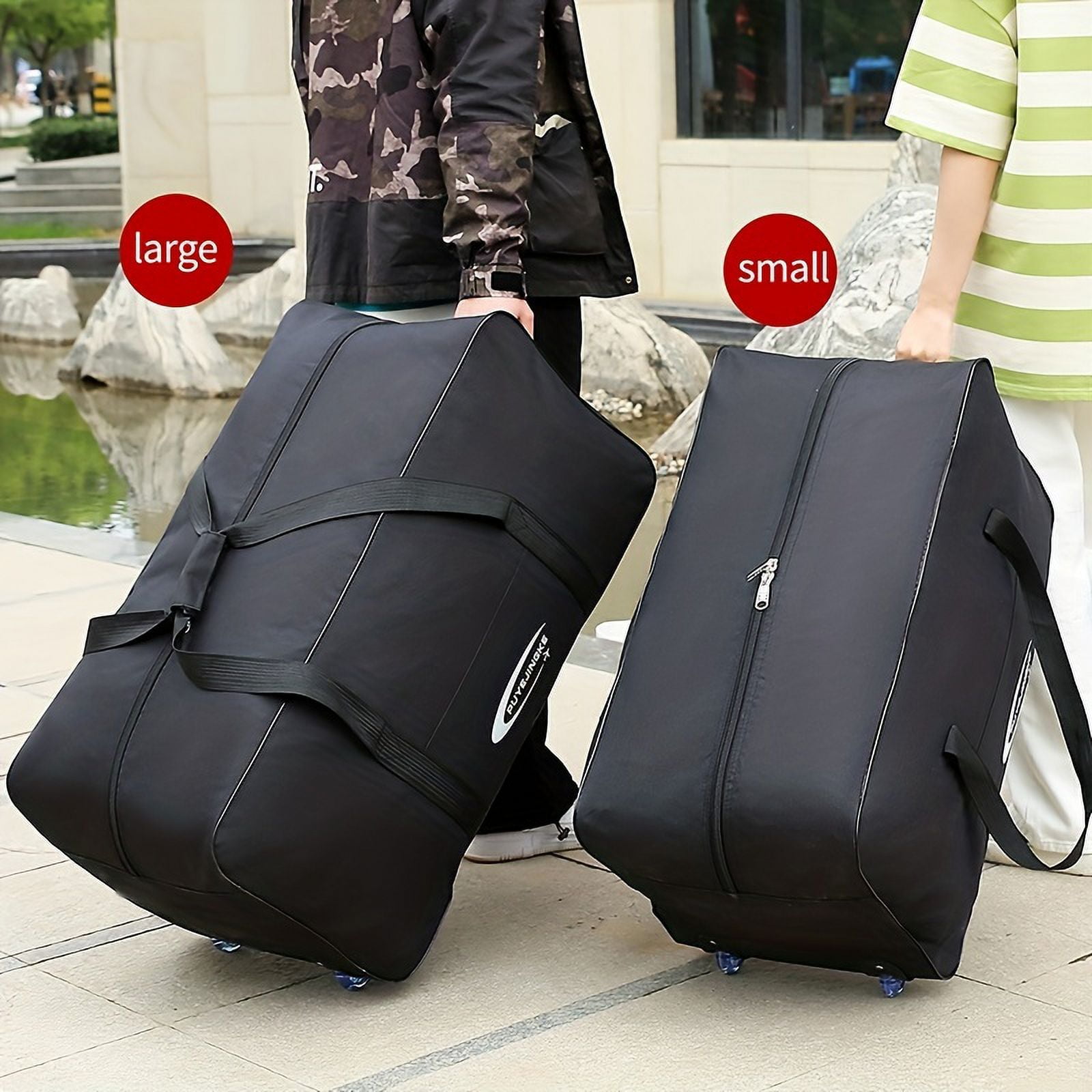 Sac de Voyage Ultraléger Grande Capacité, Sac de Bagages Pliable