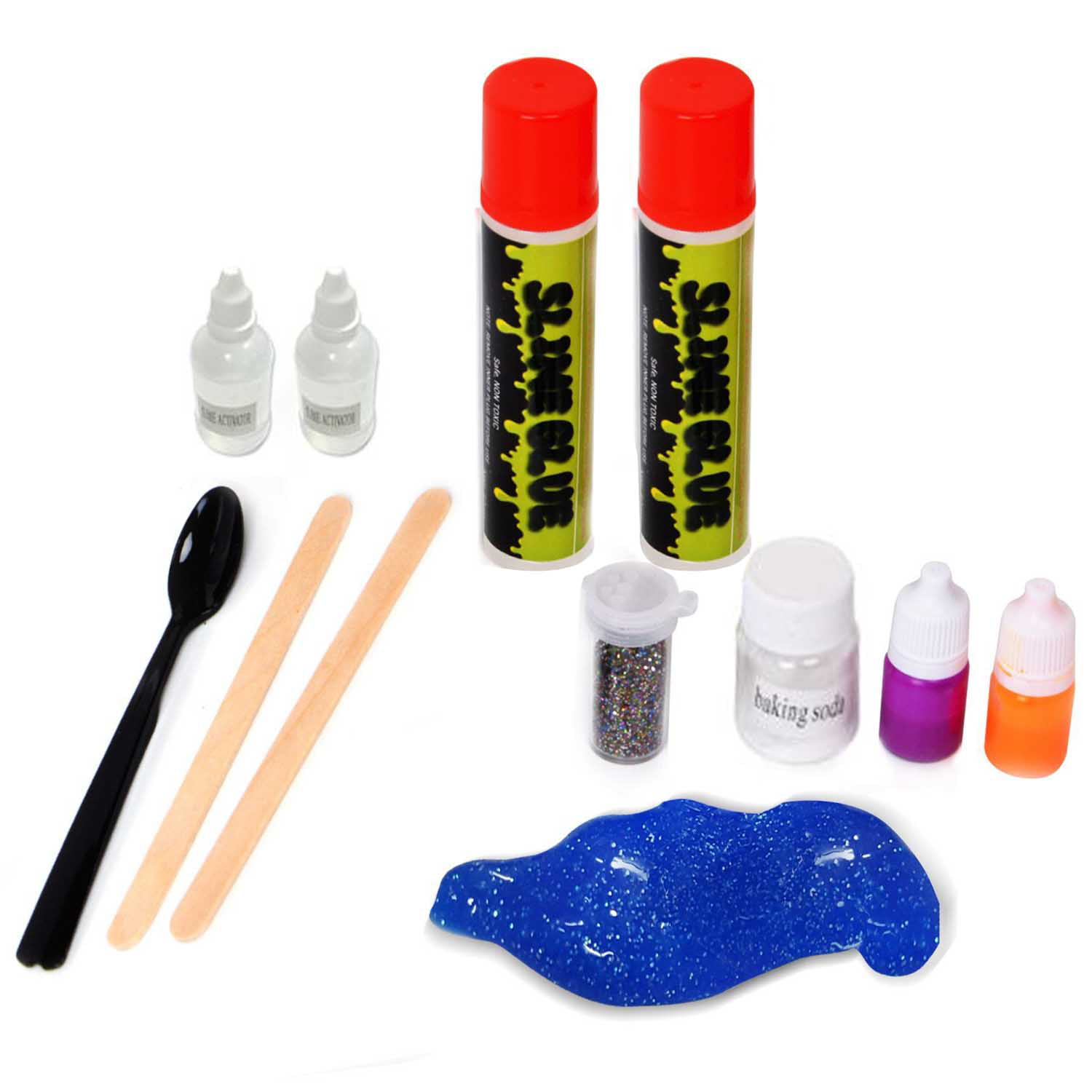 Colorful Tube Beads Slime Accessories Filler AB Color-plated Hose Fluffy  Slime Additives Lizun DIY Toys