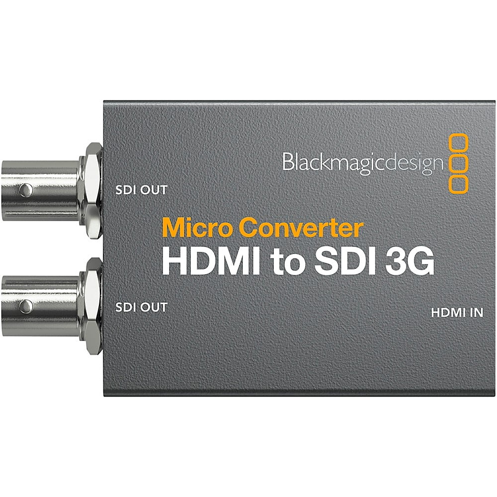 affjedring At sige sandheden periode Blackmagic Design Micro Converter HDMI to SDI 3G - Walmart.com