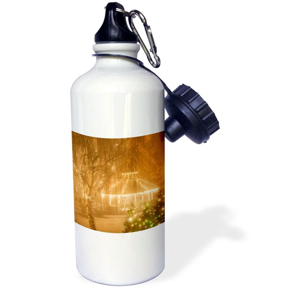 3dRose WA, Leavenworth, Winter, Ice Festival US48 JWI0908 Jamie and Judy Wild, Sports Water Bottle, 21oz by Supplier Generic