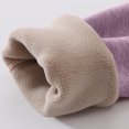 thumbnail image 4 of Boys Winter Jacket Solid Half High Collar Thick Knitted Fleece Warm, 4 of 7