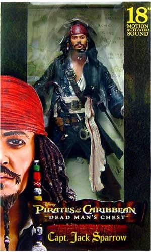 pirates of the caribbean dead man's chest action figures