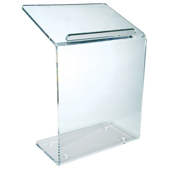 Kingdom KTL6 Empire Tabletop Acrylic Lectern - Clear