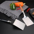 thumbnail image 4 of xinxixnxx Cooking Spatula Pizza Square Head Ice Hand Grasping Cake Large Steak Pancake Scraper BBQ Utensils Kitchen Type 2, 4 of 6