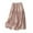 Pink, variant on yillto Women's Long Skirts Spring Summer Elastic Waist Pleated Tiered Flowy Ruffle Hem Maxi Skirt