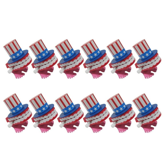 KAKOWELY Wind Up Toys Multi 12Pcs 1.6x1.4x2.8in Plastic