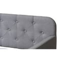 thumbnail image 7 of Wholesale Interiors Camelia Modern MDF Daybed with Pull-Out Trundle Gray, 7 of 7