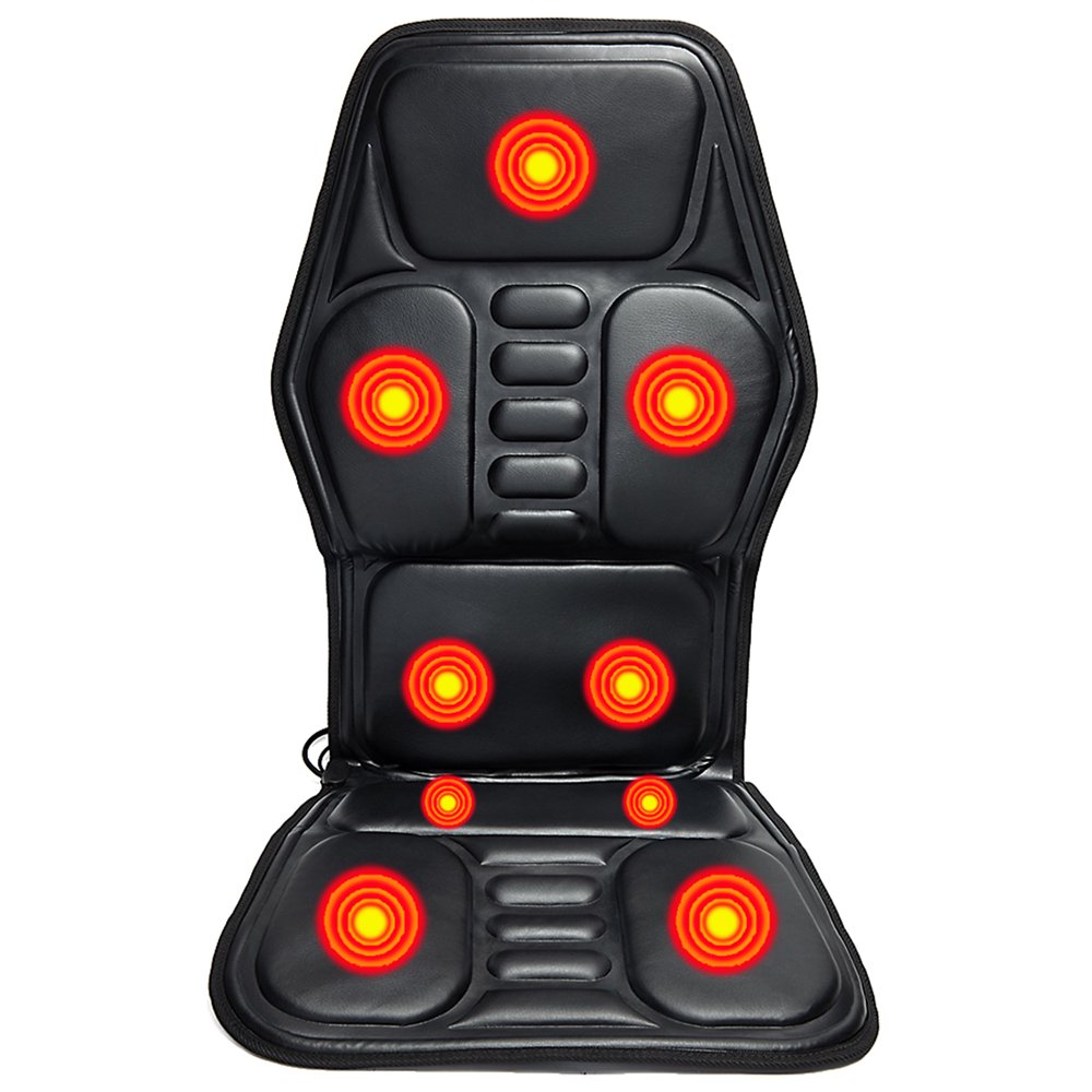 Vibration Massage Car Seat Cushion Back Massager with 9 Mode 9