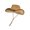 Coffee, variant on Jazz Hat Hollow Design Wide Brim Sun Hat Adjustable Drawstring Cowboy Hat Breathable Lightweight Summer Outdoor Hat