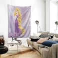 thumbnail image 2 of Tapiz de Rapunzel para dormitorio, estampado artístico para colgar en la pared, pósteres estéticos, tapices de fondo para sala de estar, dormitorio, regalo para fanáticos, 60 x 40 pulgadas, 2 of 8