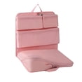 thumbnail image 4 of Cubos de embalaje, maleta de mano, plegable, artículos esenciales de viaje, bolsas de ropa de viaje, organizador de maleta colgante para ropa interior Rosa, 4 of 4