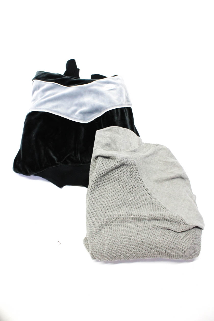 Front Cardigan Velvet Crop Hoodie Size 