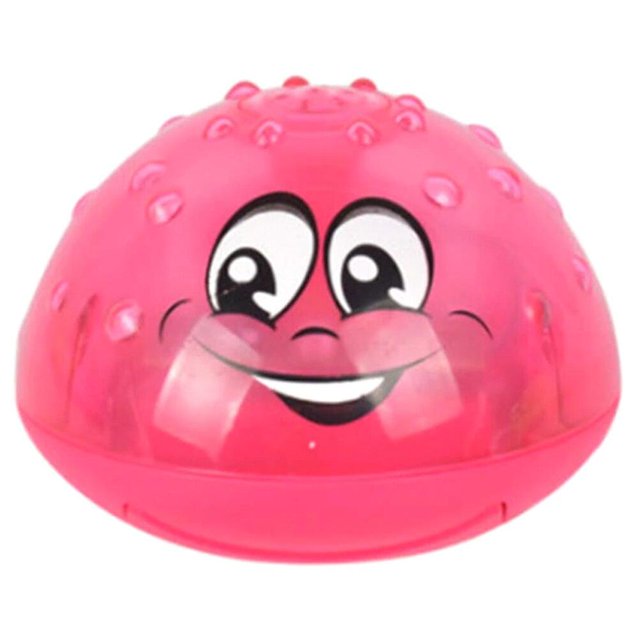 Bola de baño de inducción eléctrica para niños, juguete para auto inducción, bola de agua, bañera con baño ligero, juguetes Afortunado Sencillez