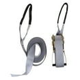 thumbnail image 1 of LOVIVER Slackline Kit 2" x 36' Adventure Sports Trick Line Camping Birthday Backyard Gray, 1 of 8
