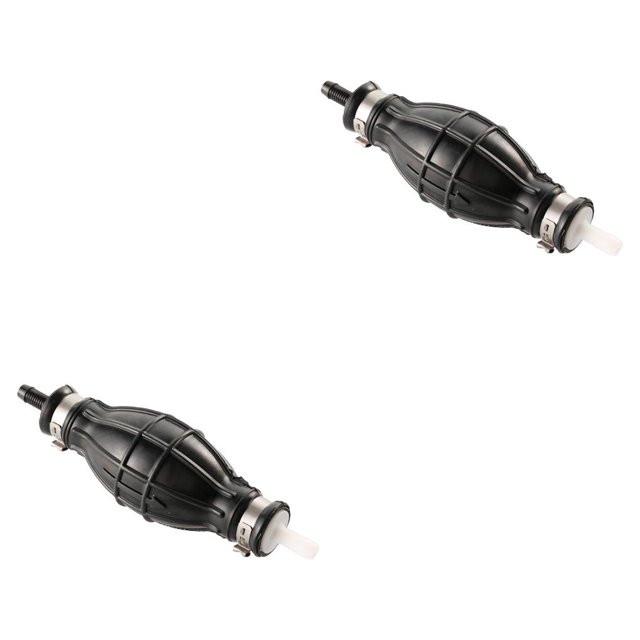 Greeniant Bombilla de imprimación de plástico para automóviles, portátil, reutilizable, a prueba de fugas, desmontable, 3 capas, reemplazo Manual, 6 mm 2piezas Greeniant CBP494407