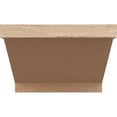 thumbnail image 2 of Ekena Millwork 6"W x 4"H x 28"L Burlington Woodgrain TimberThane Rafter Tail, Primed Tan, 2 of 6