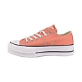 thumbnail image 4 of Converse Chuck Taylor All Star Lift Ox Women's Shoes Desert Peach-White-Black 563495c, 4 of 6