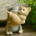 thumbnail image 3 of Figura de gato de jardín de hadas en miniatura - Crecer gatito con afecto, 3 of 3
