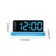 thumbnail image 3 of Reloj de pared digital con gran pantalla LED | Despertador con calendario y temperatura | Brillo ajustable para dormitorio, oficina y sala de estar, 3 of 6