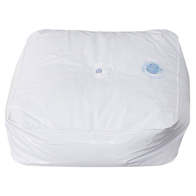 LOLIPPYY Sac de Poids Rectangulaire Blanc pour Parasol 1Ensemble pour Usage Extérieur et Jardin