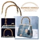 thumbnail image 2 of Monederos y bolsos manijas de repuesto en forma de U para la playa de ganchillo hecha a mano de bricolaje Hugtrwg Para estrenar, 2 of 6