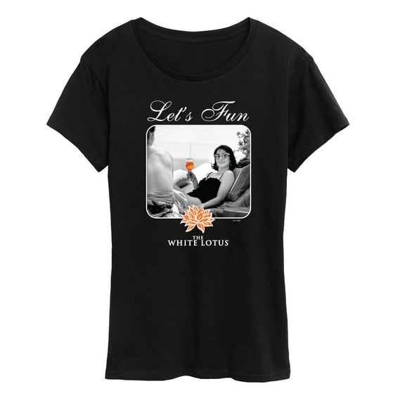 The White Lotus - Lets Fun - Women's Short Sleeve Graphic T-Shirt