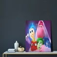 thumbnail image 5 of Lsque inside out 2 Pattern Decorative Picture – Unique Modern Wall Art, Ready-to-Hang Canvas Print for Home (Vertical), 5 of 6