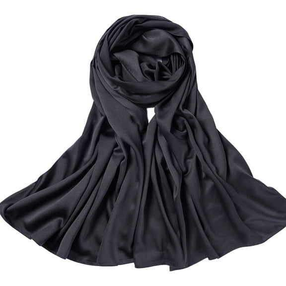 TELOLY Chiffon Hijab Scarf Shawl Wrap for Muslim Women Lightweight