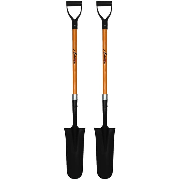 Ashman Online Drain Spade Shovel 48 inches Long Spade with Fibreglass