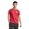 Men's adidas Originals Red Manchester United Terrace Icons Collection Fashion Jersey