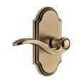 thumbnail image 4 of Grandeur Arcbel_Sd_Na_Lh Arc Solid Brass Left Handed Single Dummy Door Lever - Brass, 4 of 6