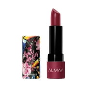 Almay Lip Vibes Lipstick, with Shea Butter and Vitamins E and C, Get Crazy