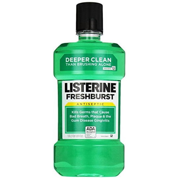 Listerine Antiseptic Adult Mouthwash Fresh Burst 1 liter
