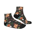 thumbnail image 6 of Salouo Mushroom With Snails Pattern Unisex Middle Tube Socks,Middle-Finger Knee High Socks Over The Calf Tube Stocking Crew Stockings for Women and Men Tube Socks, 6 of 8